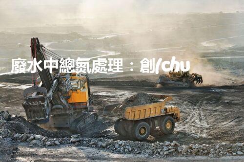 廢水中總氮處理：創(chuàng)新技術，實現(xiàn)環(huán)境保護與資源回收！